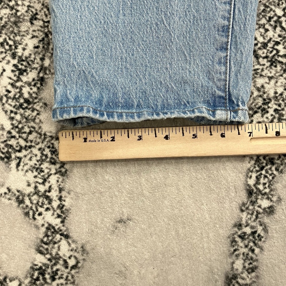 Madewell Balloon Leg Jeans Light Wash High Rise Womens Size 26 Denim - Picture 7 of 15